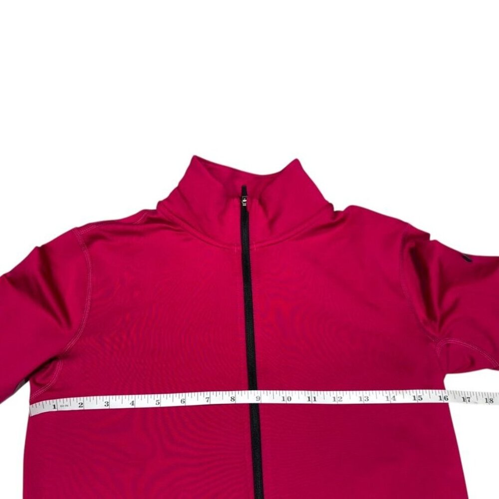 Nike Pro Fleeced Lined Pullover Pink Size Large - Picture 6 of 9